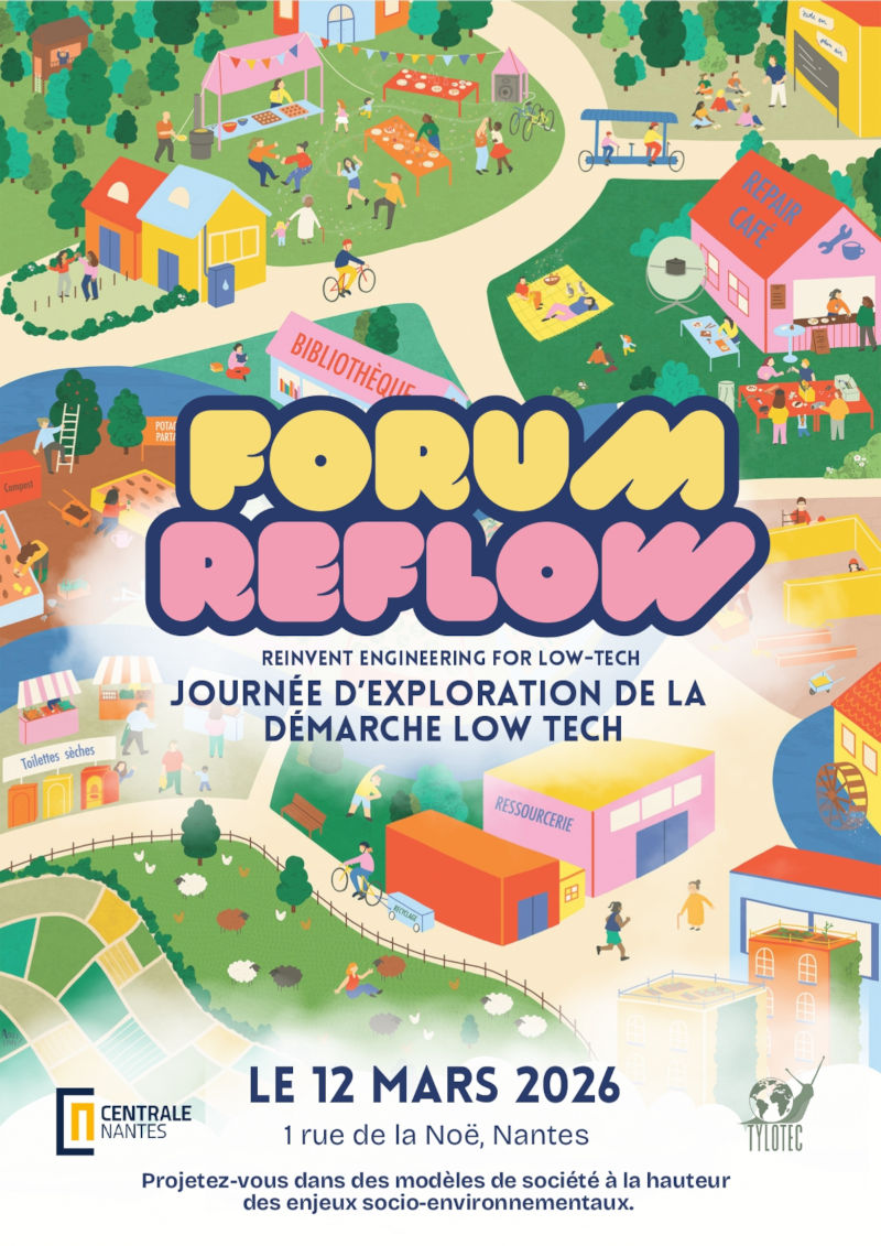 Journée d'exploration de la démarche low tech. Projetez-vous dans des modèles de société à la hauteur des enjeux socio-environnementaux.